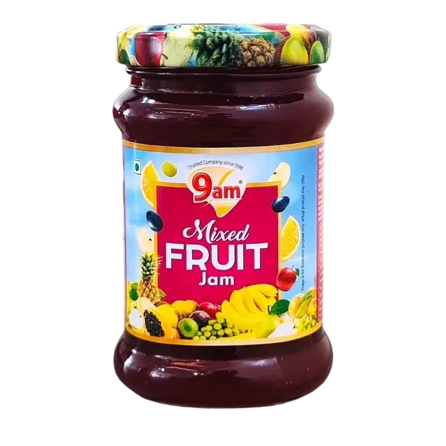 9 Am Mixed Fruit Jam 200 g