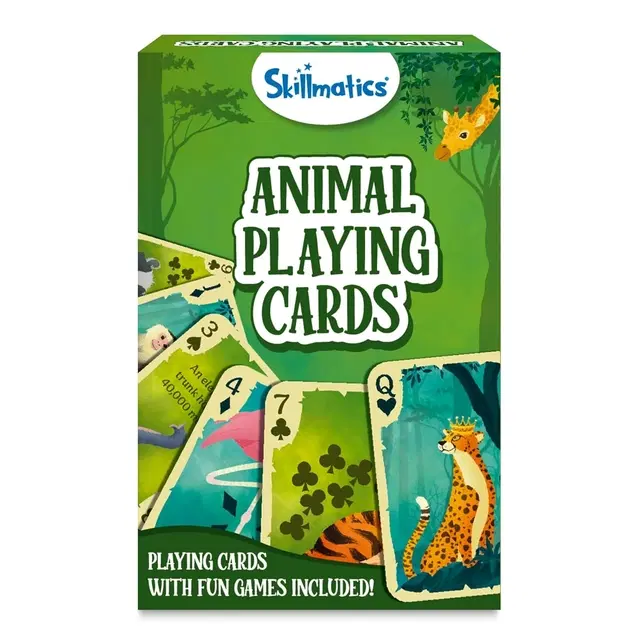 Skillmatics Animal Playing Cards – Party Favours