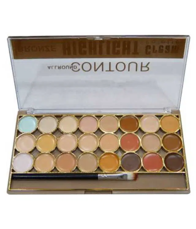 Lenon Beauty All Round Bronze Cream Concealer & Highlighter Light, 24 ml, S-158