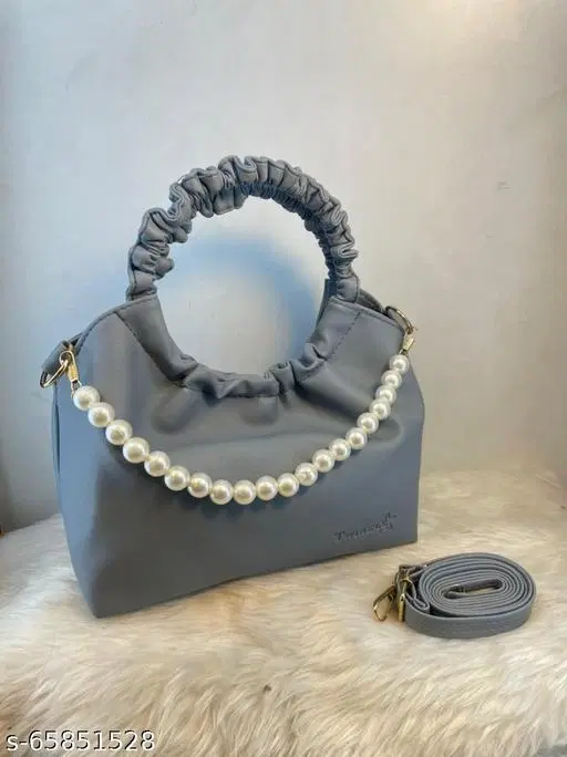 Sling Bag for Women (Grey Melange, Free Size)