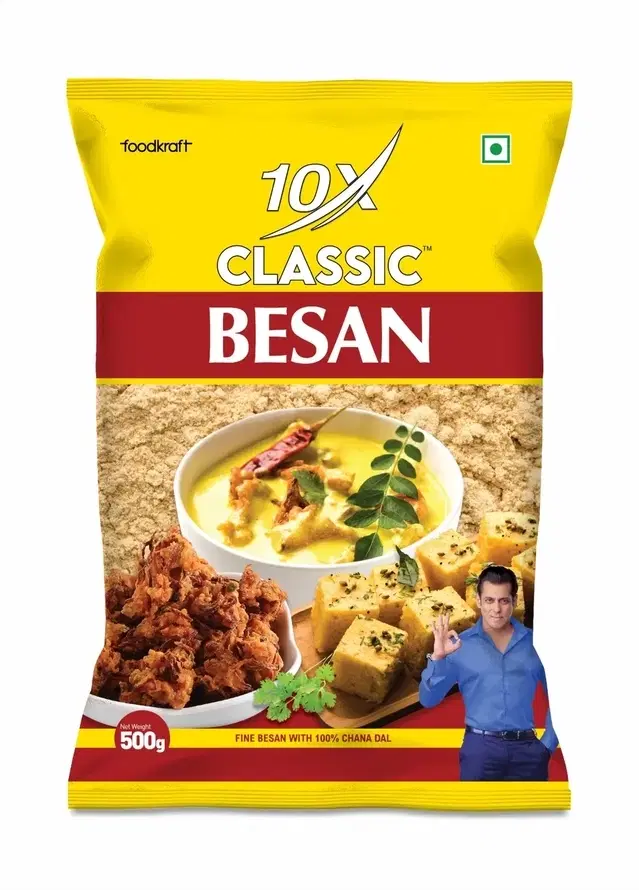 10X Shakti Classic Besan 500 g