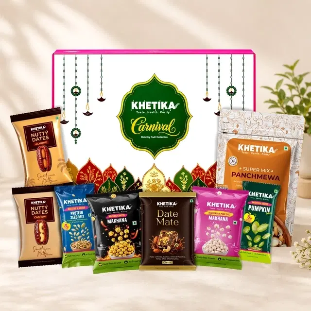 Healthy Indulge Snacking Gift Box 336 g Khetika