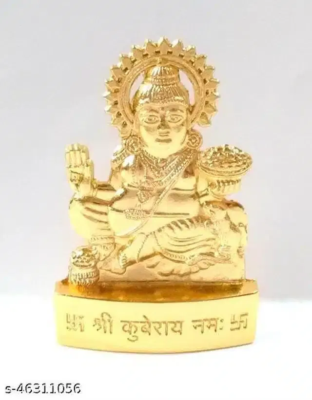 God Kuberji Idol, Gold