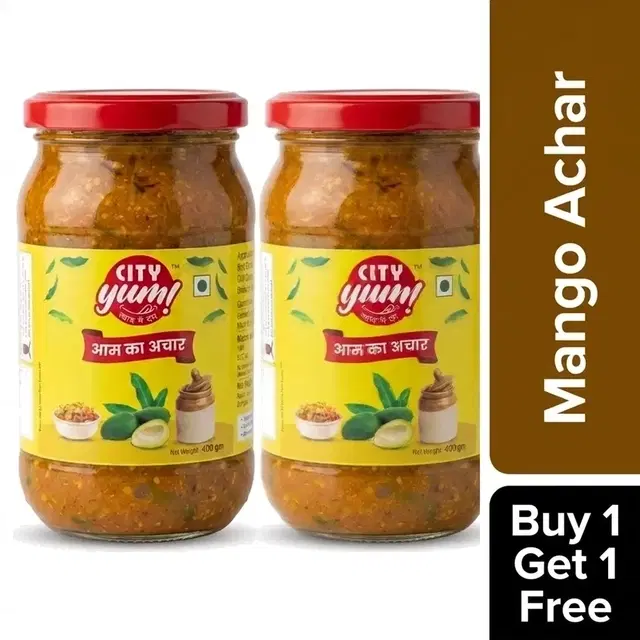 Cityyum Mango Achar 400 g (Buy 1 Get 1 Free)