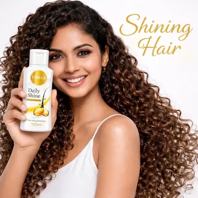 Terra 8 Daily Shine Protein Shampoo 100 ml