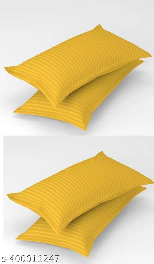 Satin Pillow Covers, Multicolor, 18x28 inches, Pack of 4