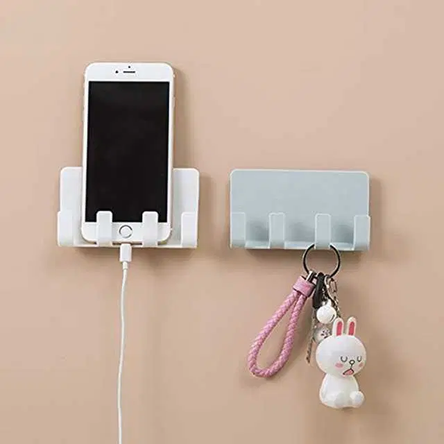Wall Mounted Mobile Holder, 2 Pcs, Multicolor, R-168