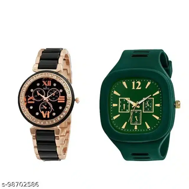 Analog Watch for Women (Multicolor)