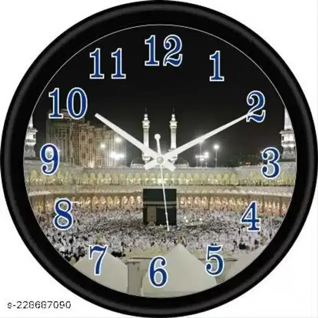 Designer Analog Wall Clock, Multicolor