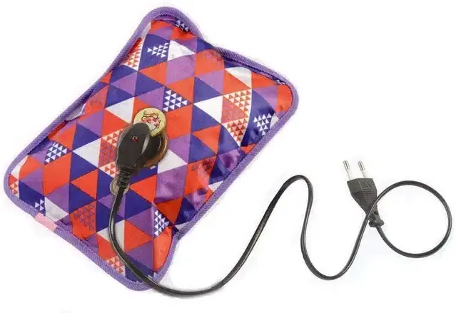 Electric Hot Water Bag for Pain Relief, Multicolor