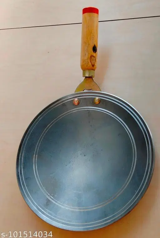 Cast Iron Tawa, Black