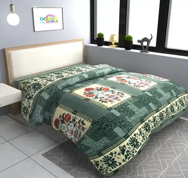 Woolen Double Bed Duvet Cover, Multicolor, 100x90 Inches