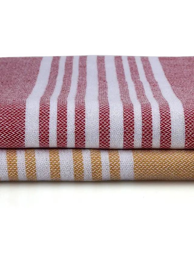 Cotton High Absorbent Bath Towels, Multicolor, Pack of 2