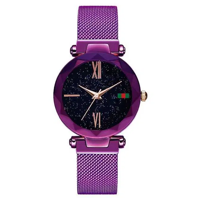 Casual Metal Analog Watch For Women (Levander) (MP-108)
