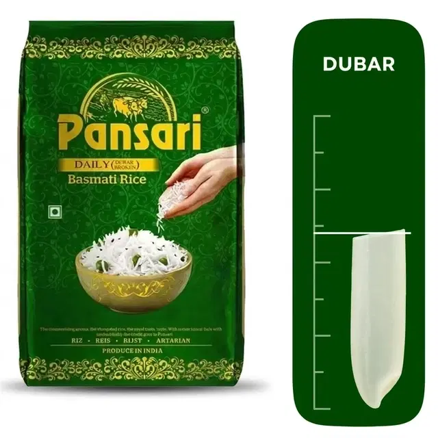 Pansari Daily (Dubar) Basmati Rice (Broken Tukda) 5 kg