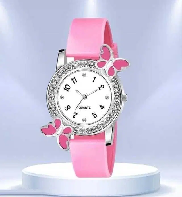 Analog Watch For Womens (Pink) (WS-18)