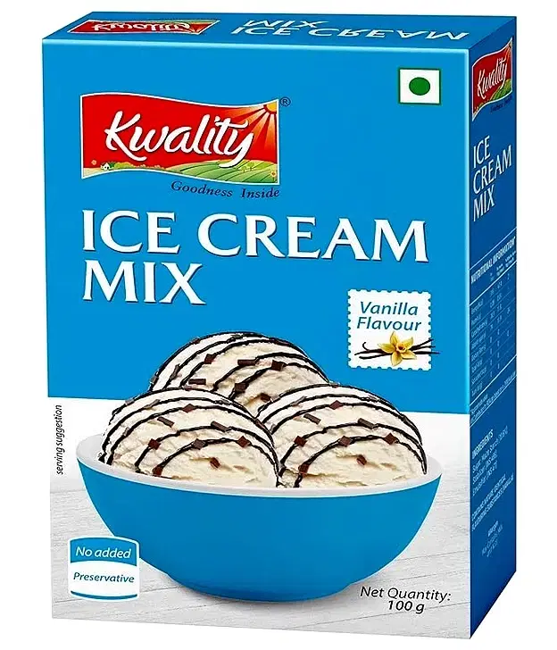 Kwality Ice Cream Vanilla 100 g