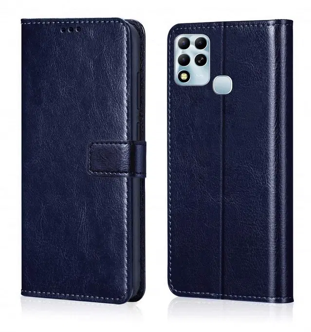 Flip Mobile Cover for Infinix Hot 12, Multicolor