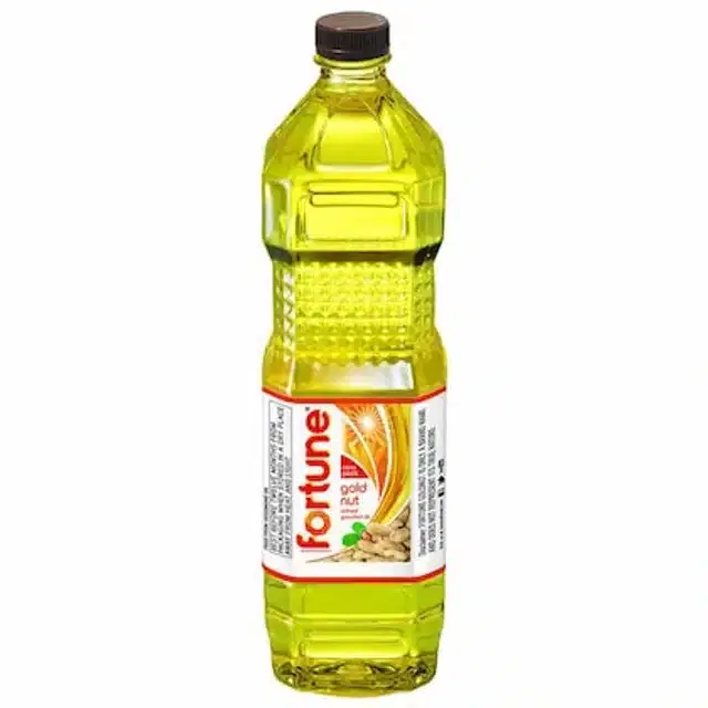 Fortune Goldnut Refined Groundnut Oil 1 L (Bottle)