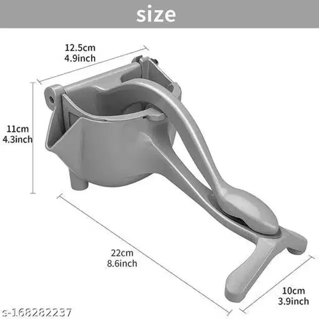 Manual Juicer for Kitchen, Silver