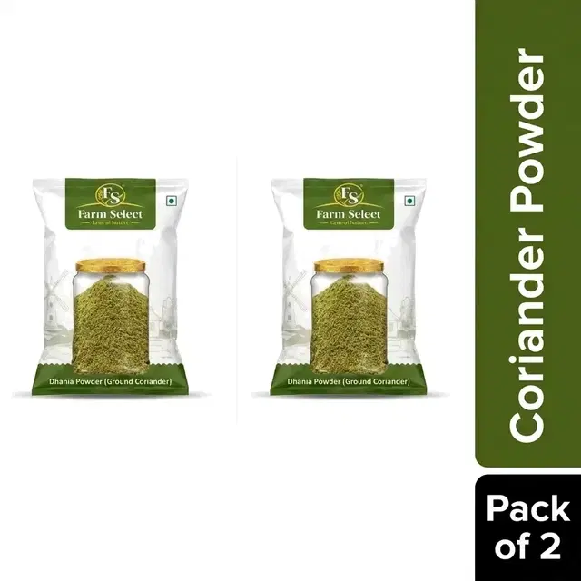 Farrm Select Dhania/Coriander Powder 500 g (Set of 2)