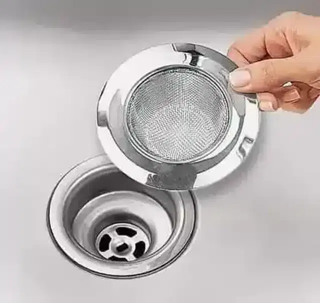 K Kudos Stainless Steel Strainer Kitchen Drain Basin Basket Filter