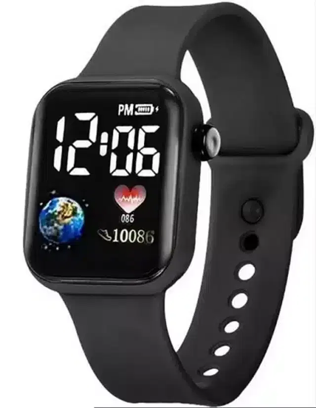 Digital Watch for Men & Women (Multicolor)