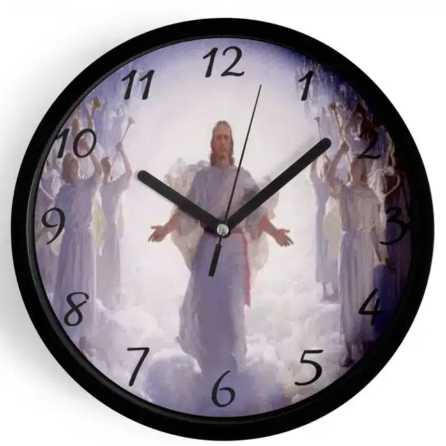 Analog Wall Clock, Multicolor, 7 inches