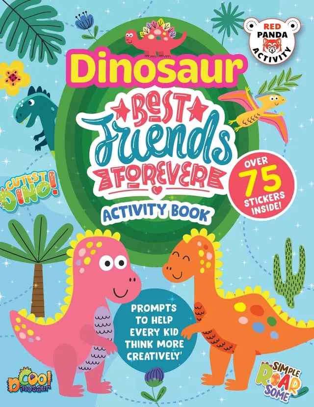 Dinosaur Best Friends Forever Activity Book