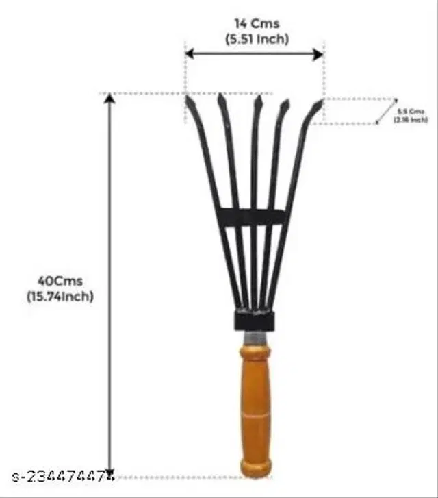 Hand Cultivator Gardening Tool, Multicolor
