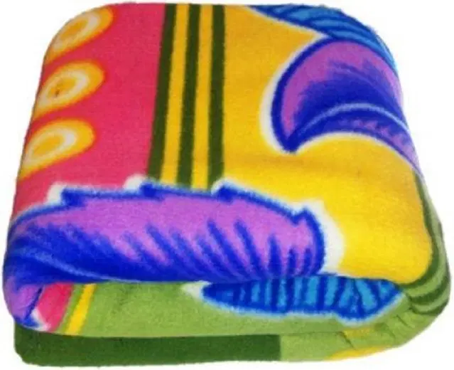 Fleece Blanket, Multicolour, 60x90 Inches