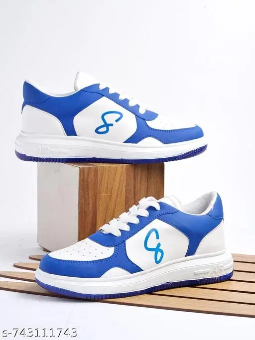 Shoetopia Girls Sneakers Blue (11-12 Years)