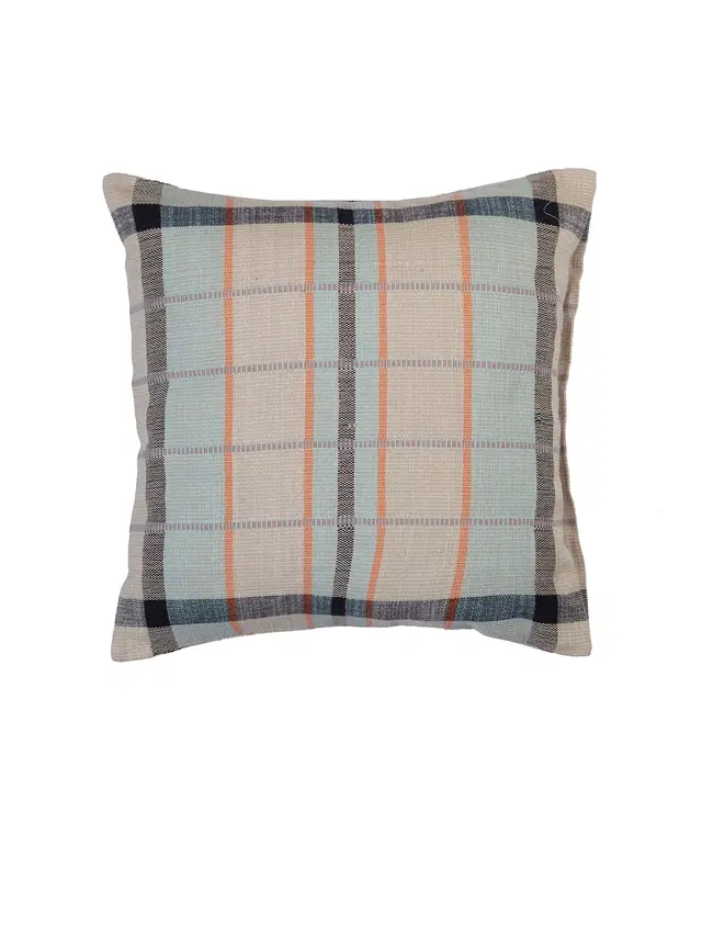 Cotton Cushion Cover, Multicolor, 16x16 inches