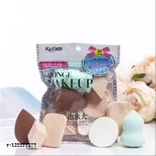 Silicone Makeup Blenders, Multicolor, Pack of 6