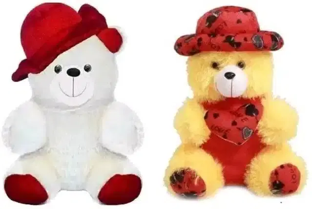 Stuffed Toys for Kids, Multicolor, Set of 2