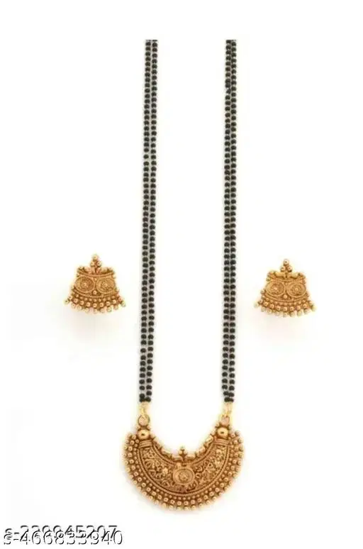 Elegant Mangalsutra Set for Women (Free Size, Long)