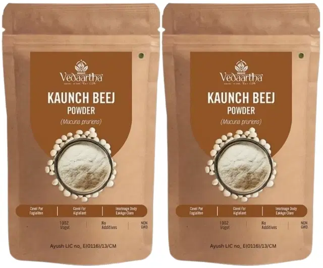 Vedaartha Kaunch Beej Powder 100g , (Pack Of 2)