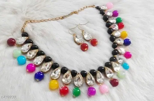 Beautiful Multi-Colour Necklace for Women, Multi