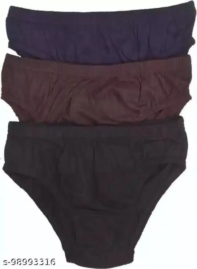 Cotton Blend Briefs for Women (Multicolor, XL)
