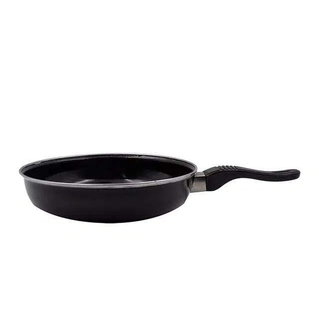 Non Stick Gas Compatible Frying Pan, Black, 12 inches