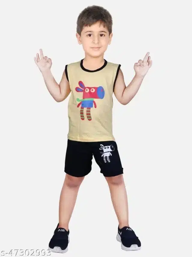 Clothing Set for Boys (Multicolor, 4-5 Years)