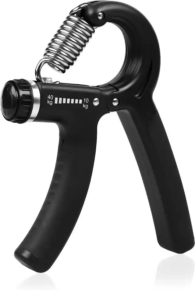 Adjustable Spring Hand Gripper, Black