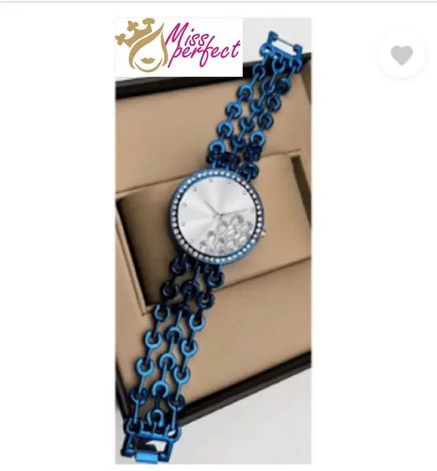 Analog Watch for Women & Girls (Blue)