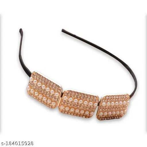Hair Bands for Women (Gold)