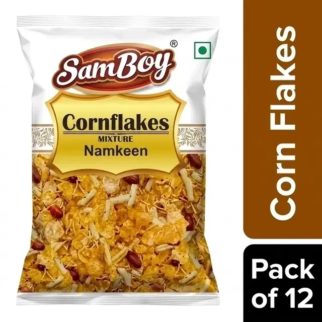 Samboy Corn Flakes 12X21 g (Pack of 12)