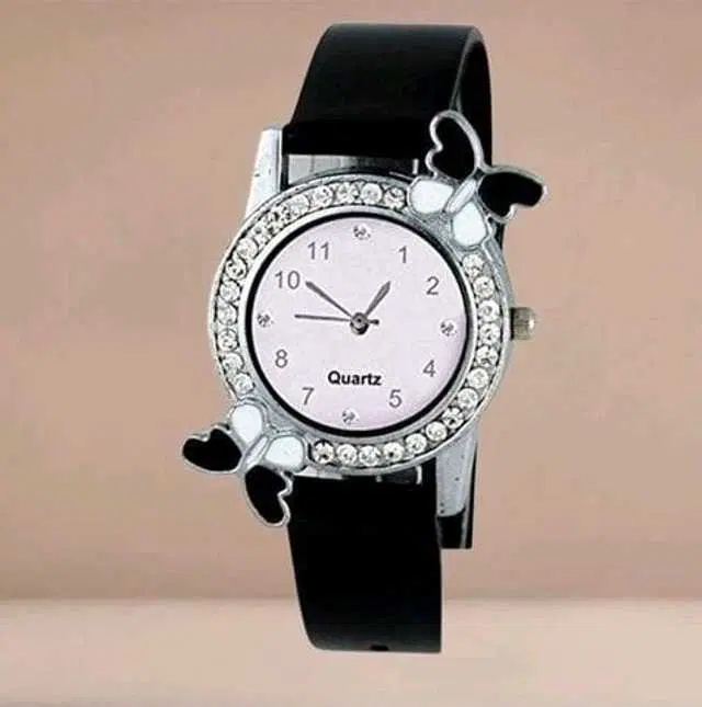 Analog Watch For Womens (Black) (WS-9)