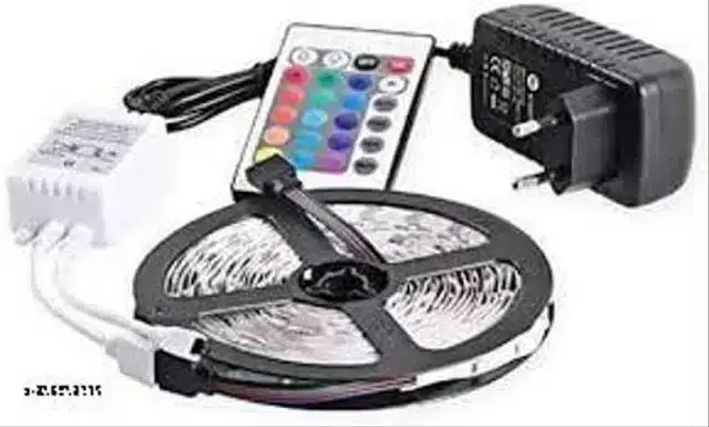 Remote Control LED Strip Lights, Multicolor, 5 m