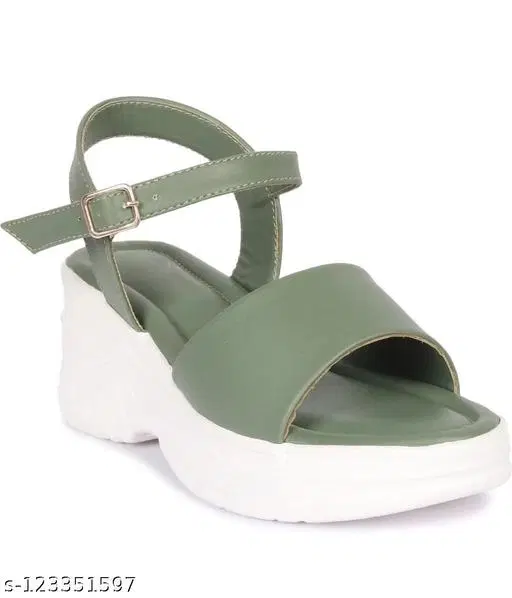 Heels for Women, Green (3)