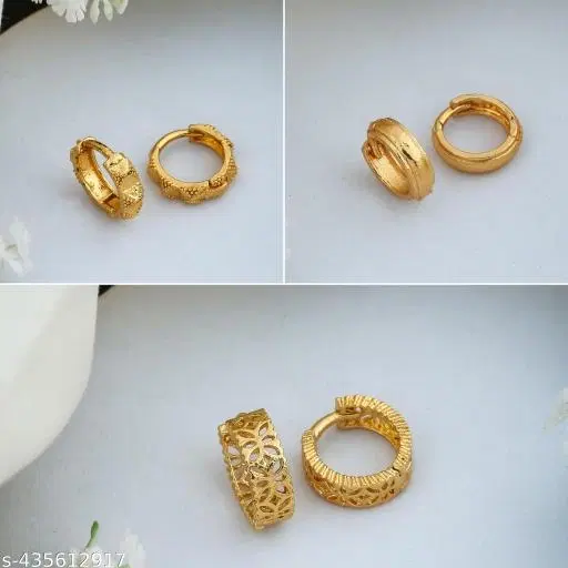 Trending Earrings/Studs/Bali Combo