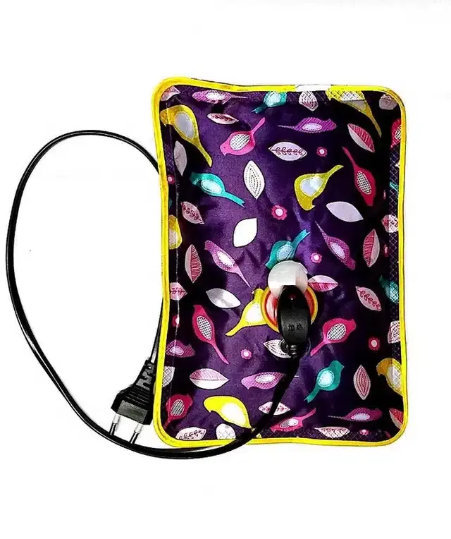 Electric Hot Water Bag For Pain Relief, Multicolor